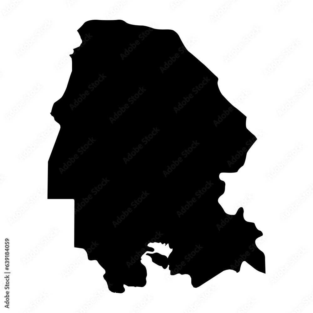Khuzestan province map, administrative division of Iran. Vector illustration. Khuzestan province map, administrative division of Iran. Vector illustration.