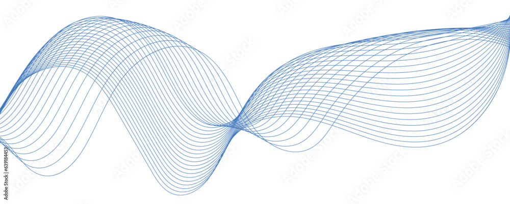 abstract blue wave background. abstract background with lines Stock ...