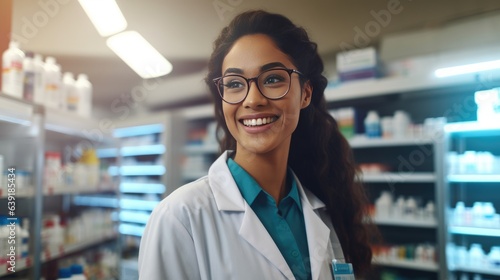 Portrait of a pharmacist