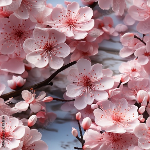 Sakura seamless pattern