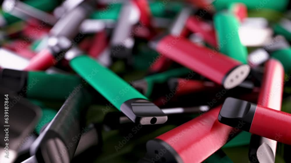 Disposable single use vape pen pile. Salt Vape Pods Render. Disposable single use vape pen pile. Salt Vape Pods Render.