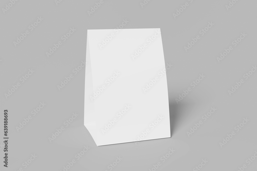 Blank Tablet Tent Mockup Blank Tablet Tent Mockup