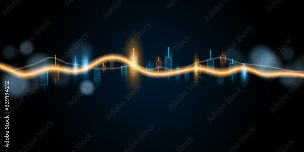 business vector illustration design Stock market charts or Forex trading charts for business and finance ideas. business vector illustration design Stock market charts or Forex trading charts for business and finance ideas.