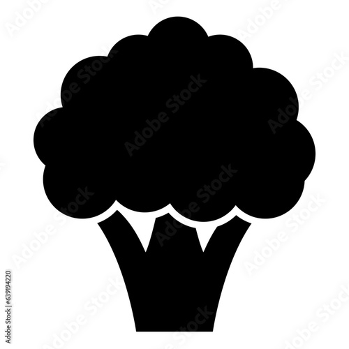 broccoli glyph icon