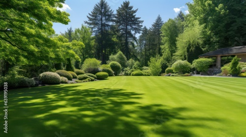 beautiful greenery garden
