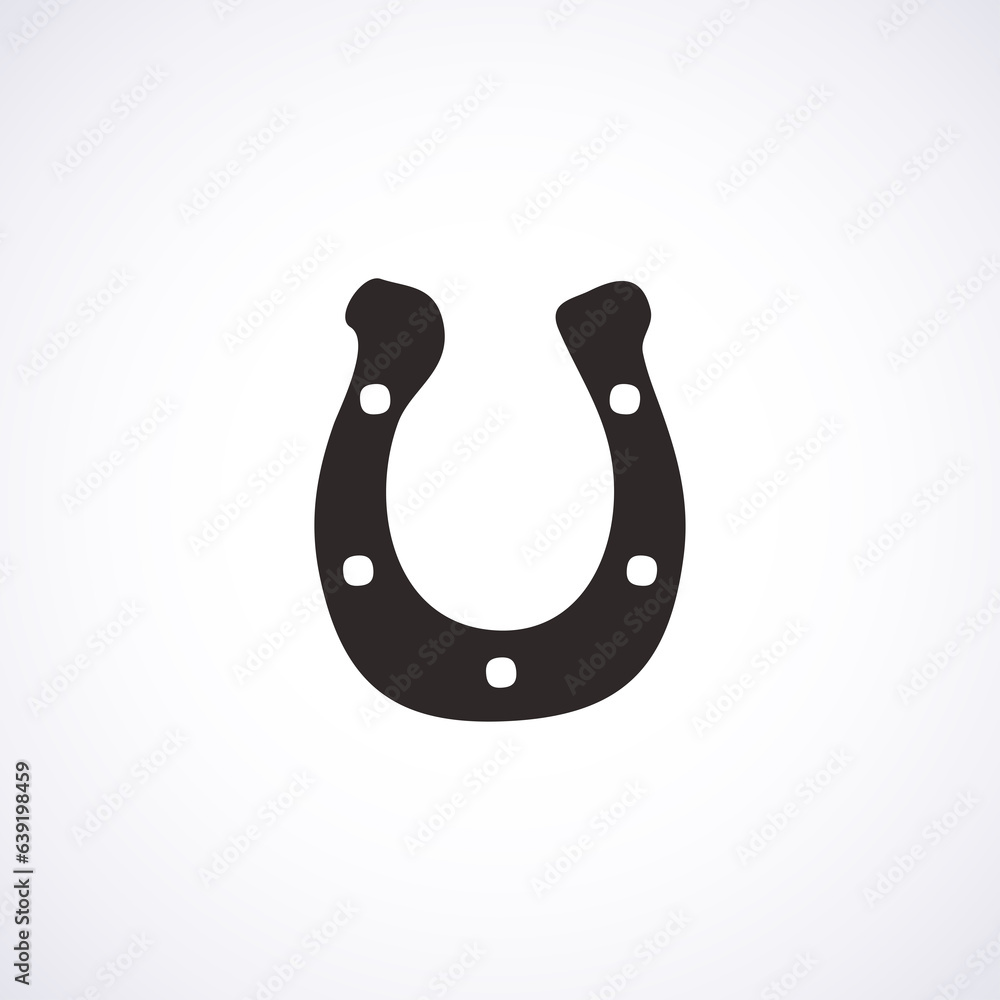 horseshoe icon, horseshoe simple isolated icon horseshoe icon, horseshoe simple isolated icon