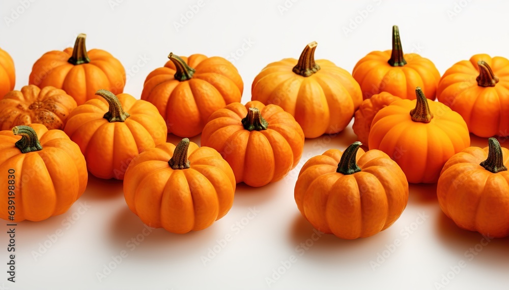 pumpkins isolated on white background pumpkins isolated on white background