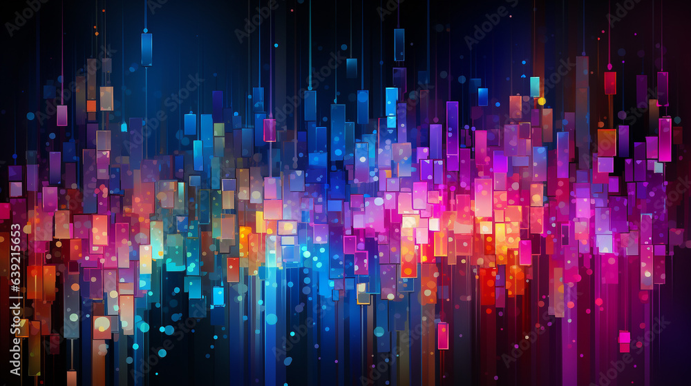 Digital Dreamscape: Glitchy Pixel Patterns Digital Dreamscape: Glitchy Pixel Patterns