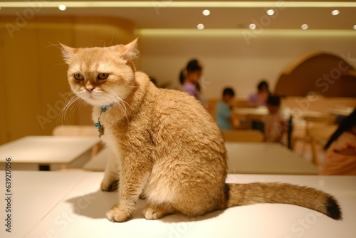 portrait of a cute cat