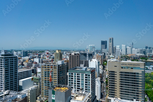 横浜マリンタワーからの眺望 © Nao