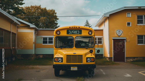 school bus on the street