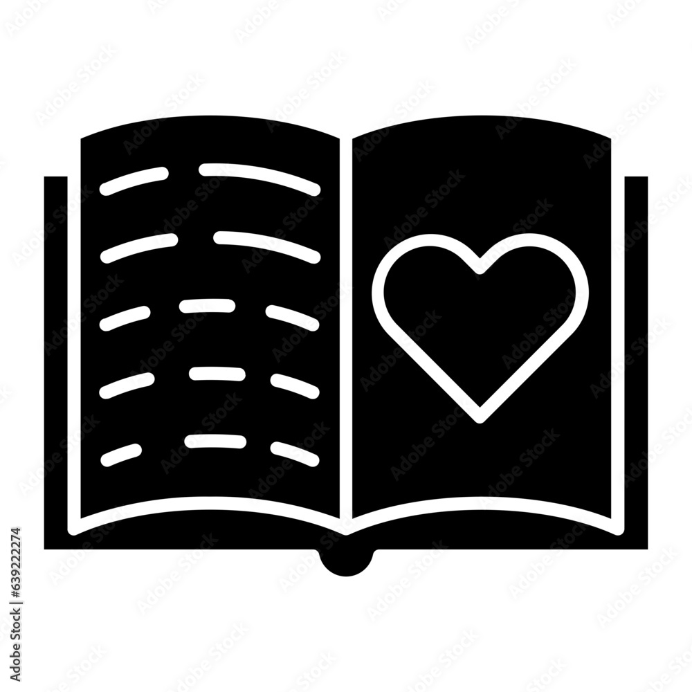 Fav Subject Glyph Icon Fav Subject Glyph Icon