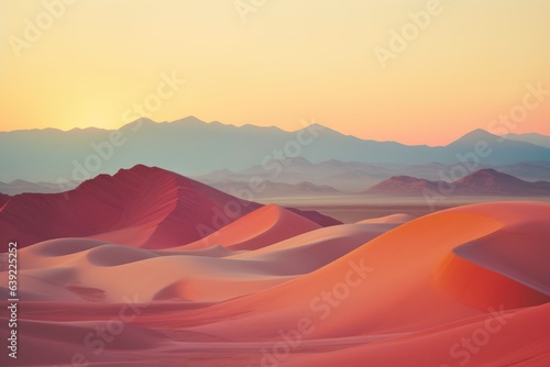 Dreamy Desert Landscape