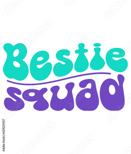 Best Friend vector,Elements and Craft Design.