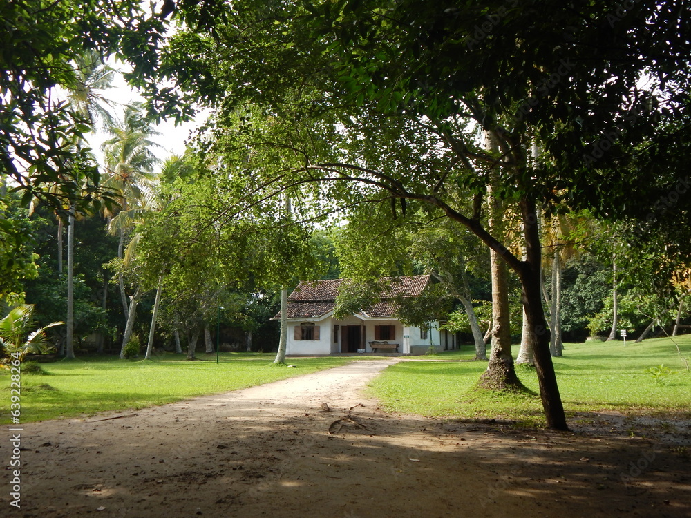 A little house in the garden