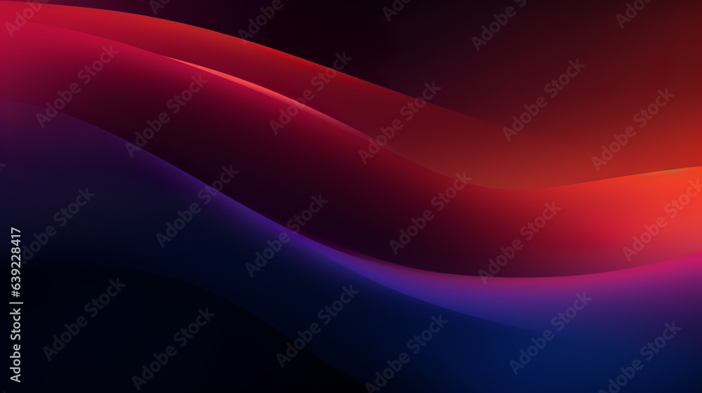 Obraz premium Abstract background with waves, Generative AI