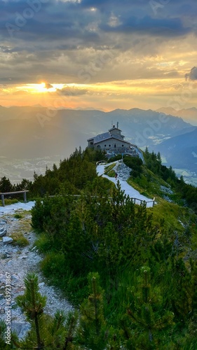 Sunset in Berchtesgaden Alps, Germany