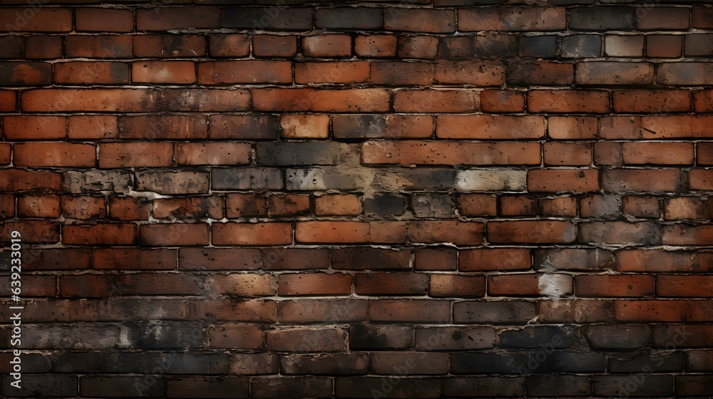 Fototapeta premium brick wall natural color background