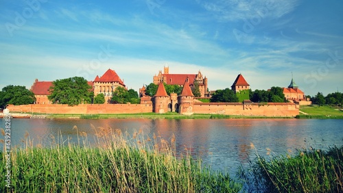 Malbork Teutonic Castle panorama