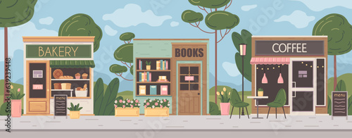 Flat Small Business Illustration