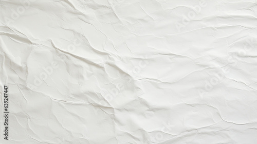 fondo de papel o pared blanco rugoso, con textura y ondas, ilustración de IA generativa photo