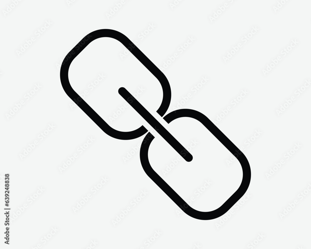Link Chain Icon Mail Email Attachment File Connection Connect Hyperlink Connect Strength Attach Document Web App Black Think Line Vector Symbol Sign Link Chain Icon Mail Email Attachment File Connection Connect Hyperlink Connect Strength Attach Document Web App Black Think Line Vector Symbol Sign