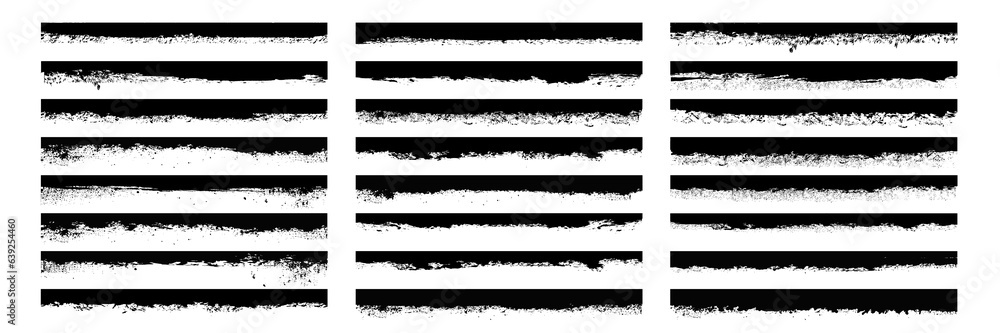 Brush stroke edge Vector Collection Brush stroke edge Vector Collection