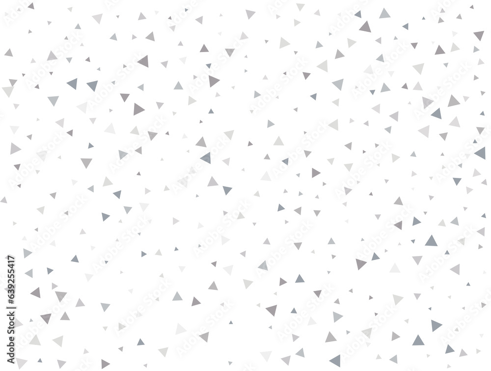 Festive Silver Triangular Confetti Festive Silver Triangular Confetti