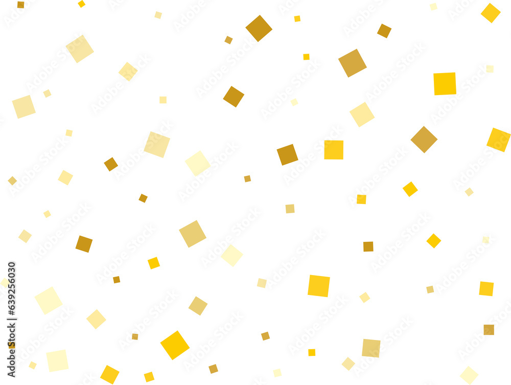 Gold Squares Confetti Gold Squares Confetti