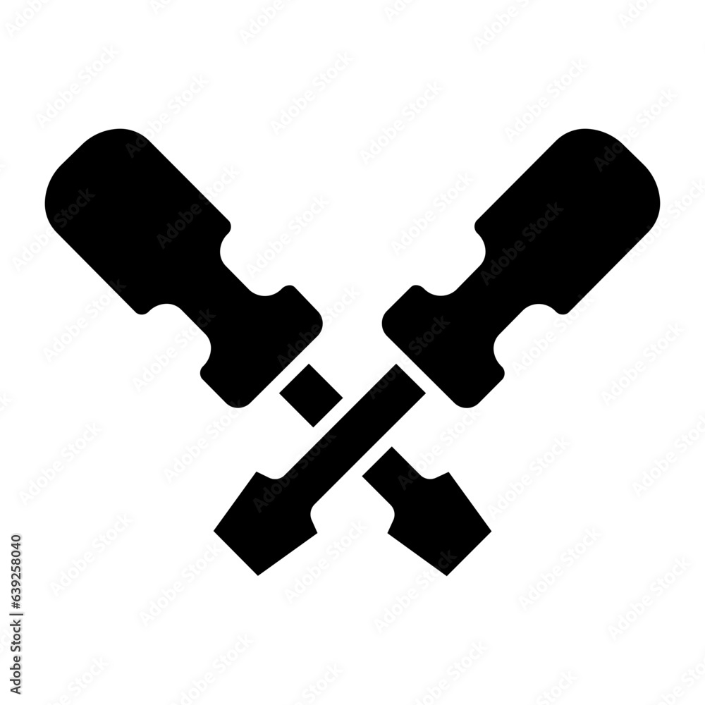 Tools Glyph Icon Tools Glyph Icon