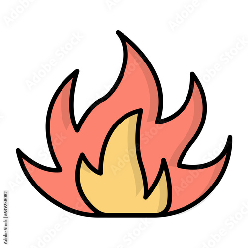 Fire Line Color Icon