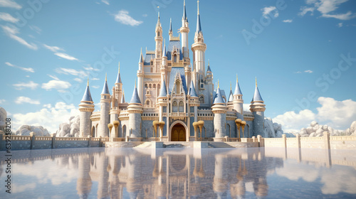 Beautiful Magic Fantasy Fairy Tale Castle