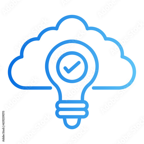 solution gradient icon