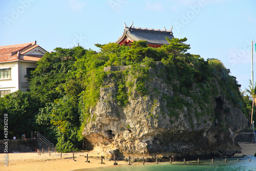 Naminoue Shrine in Naha, Okinawa, Japan photo