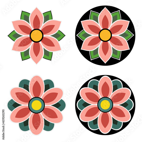 Beautiful and colorful Dancheong pattern, a traditional pattern of Korean temples,
한국 사찰의 전통문양인 아름답고 컬러풀한 단청문양
