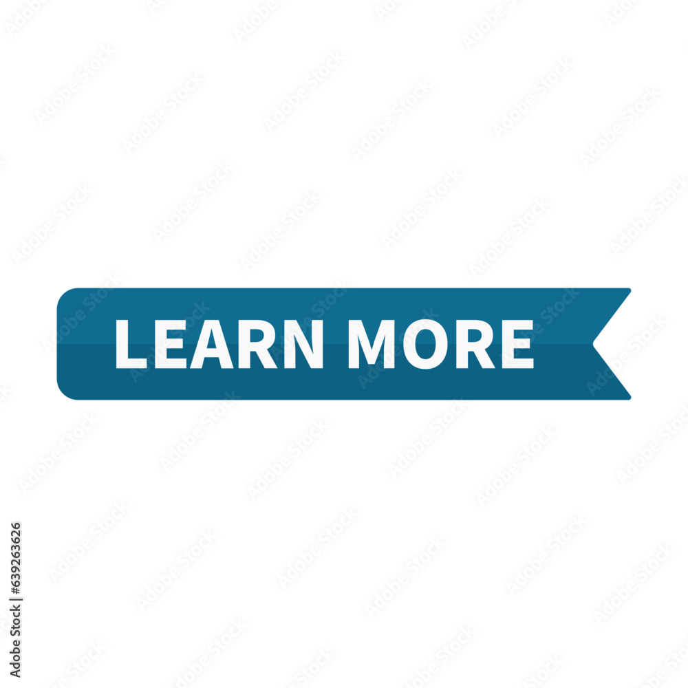 Learn More In Blue Ribbon Rectangle Shape For Information
Learn More In Blue Ribbon Rectangle Shape For Information
