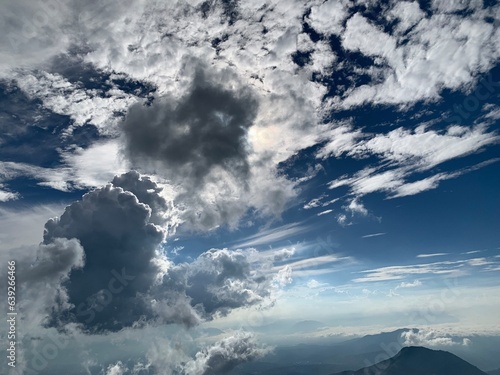 beautiful view in a cloudy day, Japan