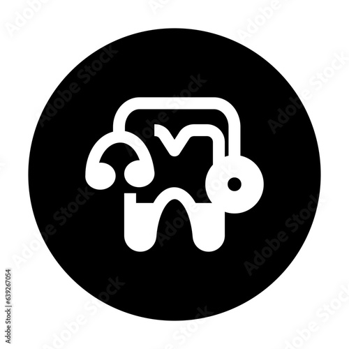 Dentist icon line style