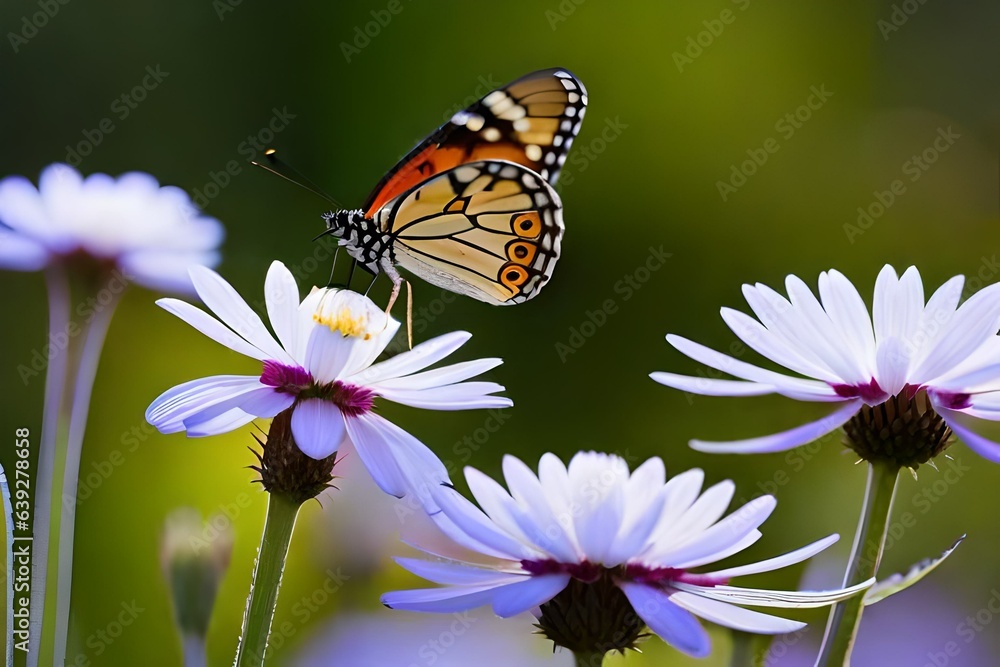 butterfly on flower