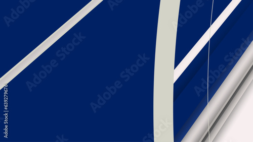 Modern dark blue and white abstract background. Geometry pattern design.