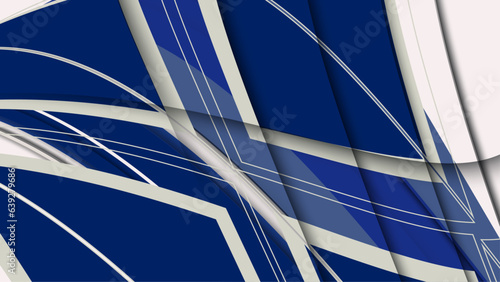 Modern dark blue and white abstract background. Geometry pattern design.