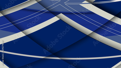 Modern dark blue and white abstract background. Geometry pattern design.