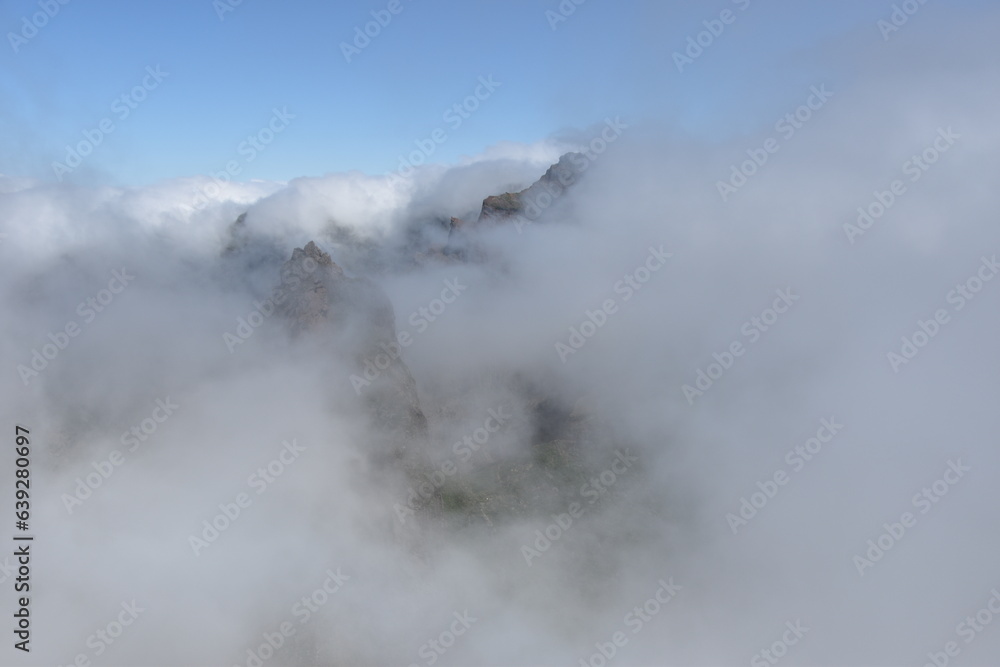 Madera pico do Areeiro pico Ruivo