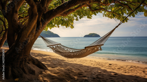 A hammock at the beach