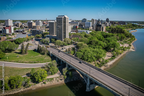 Urban Heartbeat: Downtown Saskatoon, Saskatchewan Skyline