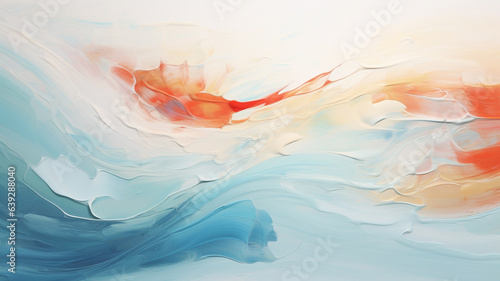 Colorful pastel of paint curve and splashes background