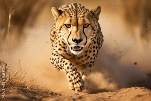 Sprinting Cheetah © mogamju