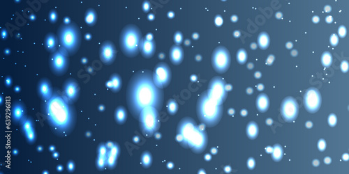 Abstract background with bokeh defocused blur lights and shadow holiday concept and celebration background. Abstract festive bokeh background.