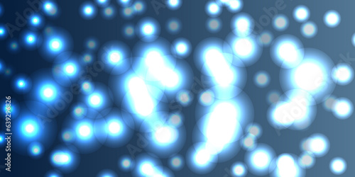 Abstract background with bokeh defocused blur lights and shadow holiday concept and celebration background. Abstract festive bokeh background.
