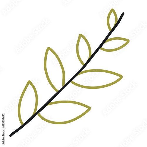 Leaf cartoon 